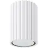 Plafonnier Karbon aluminium 1xGU10 6.5cm Sollux