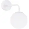 Applique Astral acier/verre 1xG9 10cm Sollux