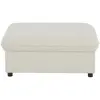 Pouf LOMOCO COTTAGE coloris écru