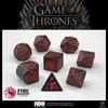 Game of Thrones pack dés Targaryen (8)  - Q Workshop Dés  - QWS20253A 