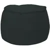 Pouf velours LUCIE coloris noir