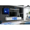 Paris Prix Ensemble Meuble TV Design "Switch XXIII" 250cm Noir & Blanc