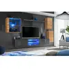 Paris Prix Ensemble Meuble TV "Switch XXIII" 250cm Naturel & Gris