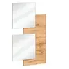 Panneau mural & 2 miroirs "easy" 100cm naturel