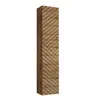Bloc Mural Design Switch Lamel 180cm Naturel Rainuré