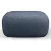 Maison Héritage - Pouf Chenille Estro bleu foncé - 90x88x40 cm OS