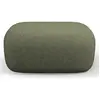 Maison Héritage - Pouf Chenille Estro vert - 90x88x40 cm OS