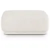 Maison Héritage - Pouf Jane 1 Place Beige Clair - 90x90x42 cm OS