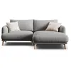 CXL by Christian Lacroix - Canapé D'Angle Droit Margot 3 Places ash me...