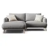 CXL by Christian Lacroix - Canapé D'Angle Gauche Margot 3 Places ash m...