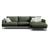 CXL by Christian Lacroix - Canapé D'Angle Droit Margot 4 Places vert m...