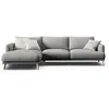 CXL by Christian Lacroix - Canapé D'Angle Gauche Margot 4 Places ash m...