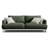 CXL by Christian Lacroix - Canapé Margot 3 Places vert mousse - 200x95...