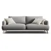 CXL by Christian Lacroix - Canapé Margot 3 Places ash melange - 200x95...