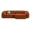 CXL by Christian Lacroix - Canapé D'Angle Droit Velours Lyna 4 Places ...