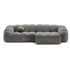 CXL by Christian Lacroix - Canapé D'Angle Droit Velours Lyna 4 Places ...
