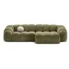 CXL by Christian Lacroix - Canapé D'Angle Droit Velours Lyna 4 Places ...