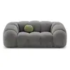 CXL by Christian Lacroix - Canapé Velours Lyna 2 Places gris foncé - 1...