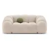 CXL by Christian Lacroix - Canapé Velours Lyna 2 Places beige - 180x11...