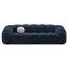 CXL by Christian Lacroix - Canapé Velours Lyna 4 Places bleu roi - 245...