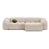 CXL by Christian Lacroix - Canapé D'Angle Droit Velours Lyna 4 Places ...