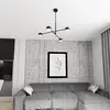 Lustre moderne Emibig Lighting Natsu 4 12 W