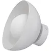 EMIBIG LIGHTING Applique murale Bibi K1, grise, acier/verre, Ø 18 cm