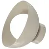 EMIBIG LIGHTING Applique murale Bibi K1, beige, acier/verre, Ø 18 cm