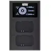 Newell ?adowarka dwukana?owa fdl-usb-c do akumulatorów np-fw50 do sony NL2545