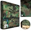 KOTARBAU Bâche de Protection Exterieur Bois imperméable avec oeillets renforcés - 8 x 12 m - Camouflage 80 g/m²