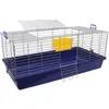 Cage Skyline Maxi XXL pour lapin et cochon d'Inde - L119 x l59 x H47 cm