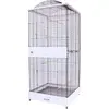 Volière Skyline Loretto XL pour perruche et canari L 78 x l 75 x H 175 cm