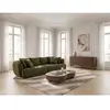 Canap © droit convertible double avance-recule  ©lectrique AUDE tissu ...