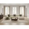 Canap © panoramique avance-recule  ©lectrique ANDRE tissu textur © bla...