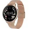 Montre Connectée Femme avec Bracelet en maille Élégante inoxydable For...