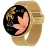 Forever Montre Connectée Femme Elégante Suivi Santé Appel Bluetooth Dorée