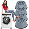 VERK GROUP 4PCS Stabilisateur Anti-Vibration pour Lave-Linge et Sèche-Linge - Réduction des Chocs et Bruit - Protection Sol