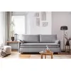 Miuform Canapé 3 pl convertible, gris clair