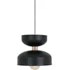 Suspension en métal noir 22,5 et 30 cm Woman - Custom Form