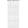 Rideau - Étoiles, Argent, 100x245 Cm