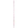 Guirlande de Coeur verticale - Or rose - 3 mètres