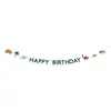 Party Deco Bannière Happy Birthday Dino (4,5 m)