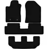 Tapis de sol en velours noir BASIC pour Toyota Corolla Verso II 7 pers...