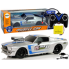 Lean R/C Voiture de sport 1:16 Silver Pilot Blue Stripes Voiture radio...