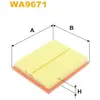 Filtre à air WIX WA9671 - Réf. 1379024