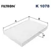Filtre d'habitacle (filtre à pollen) FILTRON K1078