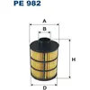 Filtron Filtre à carburant, pe982