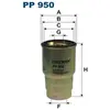Filtron Filtre à carburant, pp950