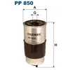 Filtron Filtre à carburant, pp850
