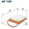 FILTRON Filtre à air AP196